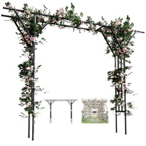 140.7" L x 106" H Garden Trellis Arch