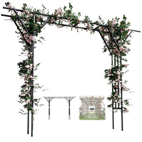 140.7" L x 106" H Garden Trellis Arch