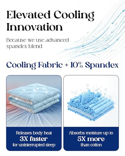 Reversible Cold & Soft Touch (Blue & Light Grey)