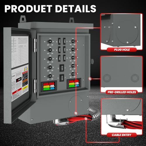 125000W Heavy Duty Transfer Switch for Home Generator