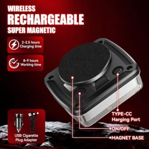 Rechargeable Wireless Tail Lights For Trailer