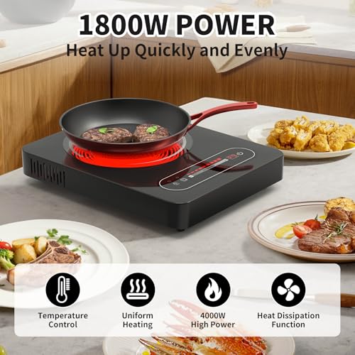 single Electric burner Overheat protection