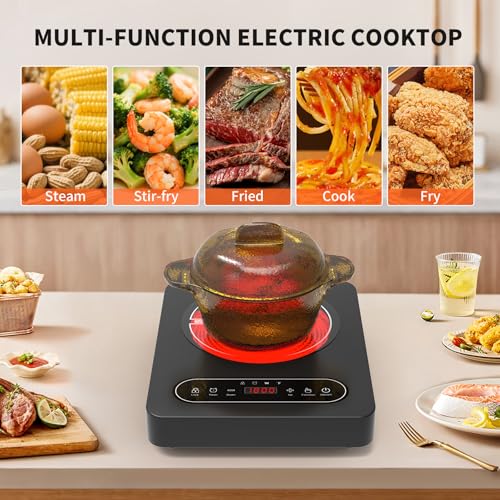 single electric burner Overheat protection