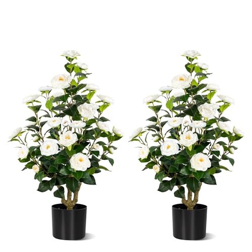 Faux Potted Plant for Indoor & Outdoor Decor