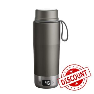 pure titanium electric kettle - portable water heater for travel