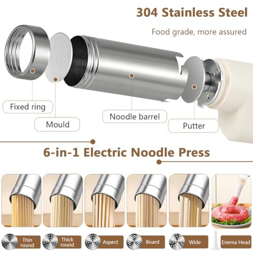 6-in-1 Household Sausage Noodle Making Machine