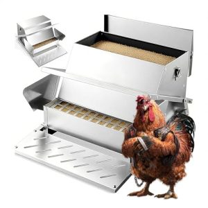 Rat Proof Chicken Feeder with Pedals