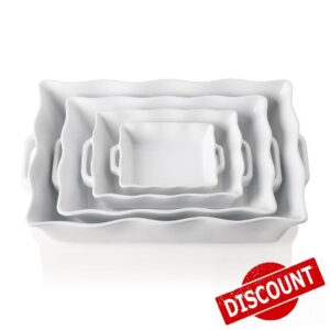Sweejar Casserole Dishes for Oven
