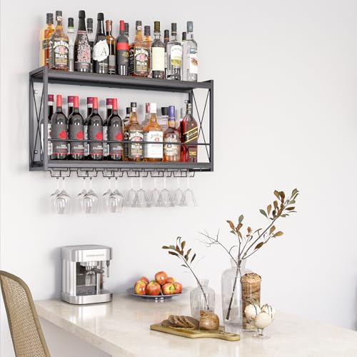 Home Bar Decor (Black)