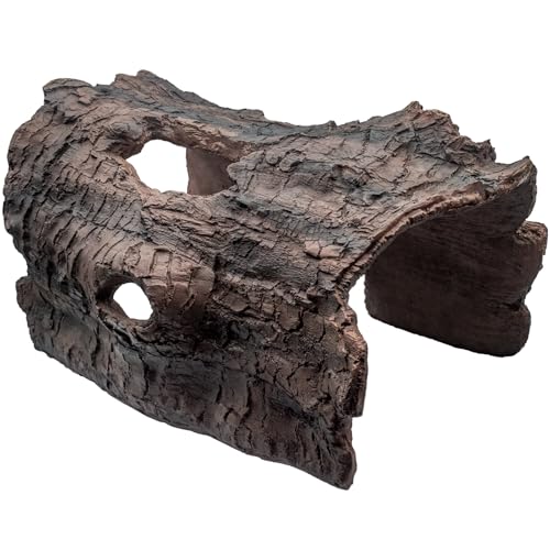 Fish Hide & Aquarium Cave for Koi Pond Decor All-Weather Predator Protection Shelter Durable Pond Decorations for Ponds