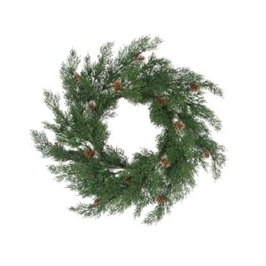Winter Wreath for Front Door – Weatherproof Outdoor Christmas Decor