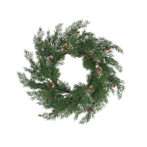 Winter Wreath for Front Door – Weatherproof Outdoor Christmas Decor