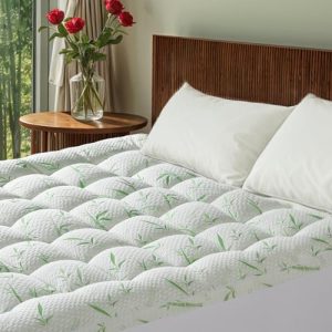 Cooling Pillow Top Matress Topper for Back Pain