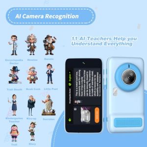Kids Toys for 4 5 6 7 8 9 10 11 12 with 32GB SD Card Blue