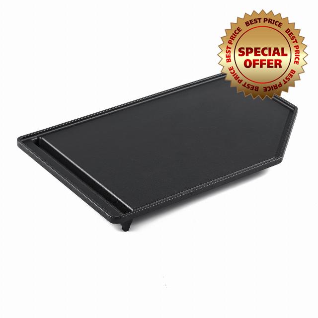 W10685483 Griddle Stove Replacement Parts for Whirlpool Gas Range Stove Top Griddle Pan 19.7'' x 12.4'' Kitchenaid Maytag Amana WCG55US0HS WCG55US6HS WCG51US6DS00 Cast Iron 5 Burner Cooktop Plate 1Pcs