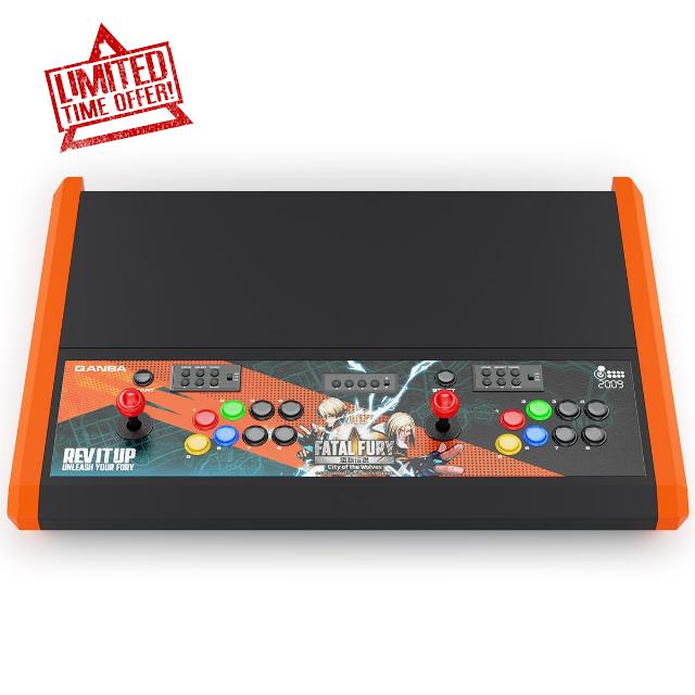 qanba 2009 Arcade Stick Desk Fatal Fury Gaming Fight Stick Desk