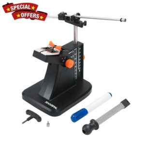 SHARPAL 201H Diamond Scissor & Garden Tool Sharpener – Adjustable 22°-84° Angle