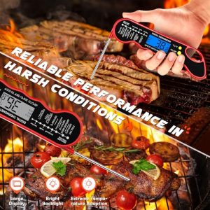 Fast & Accurate Digital Food Thermometer with Backlight