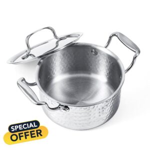 Tri-Ply Stainless Steel Stock Pot