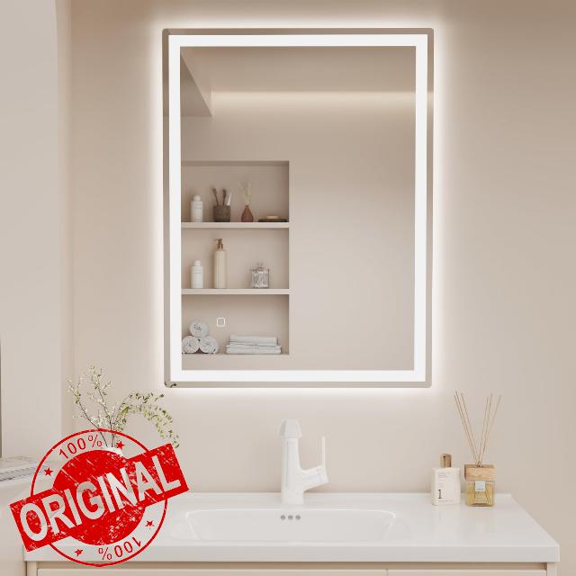 36"x 28" LED Bathroom Mirror with Lights