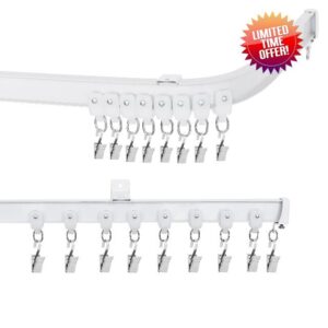 Flexible Bendable Ceiling Curtain Track