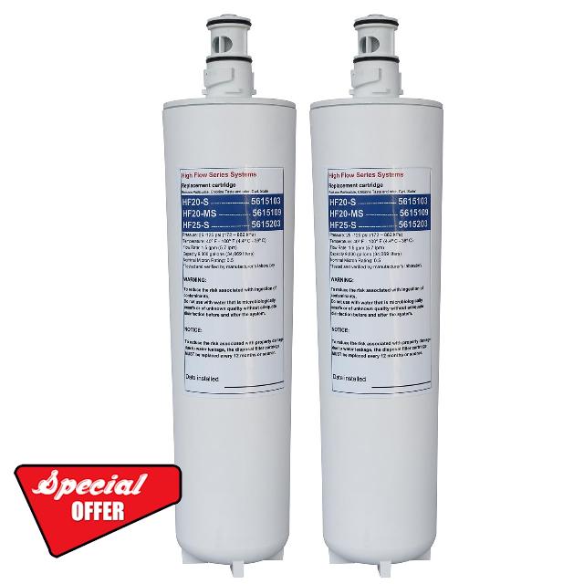 HF20-S Compatible with 3M® HF20-S HF20-MS HF25-S (2 Pack)