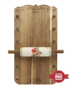 Pioneer woman rolling pin holder