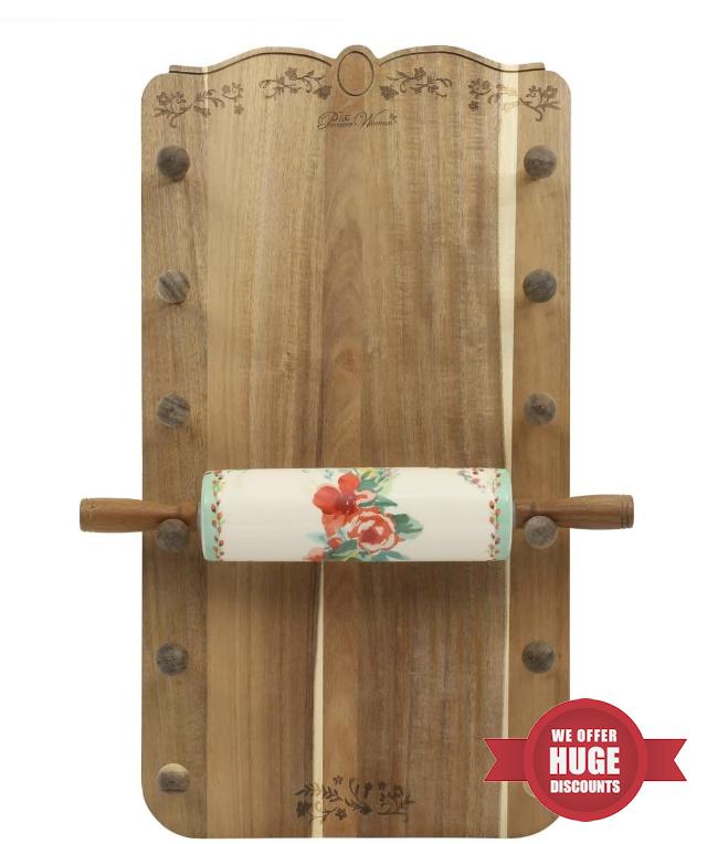 Pioneer woman rolling pin holder
