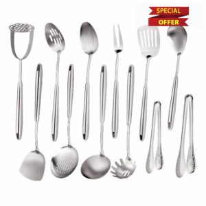 18/10 Stainless Steel Kitchen Utensils Set