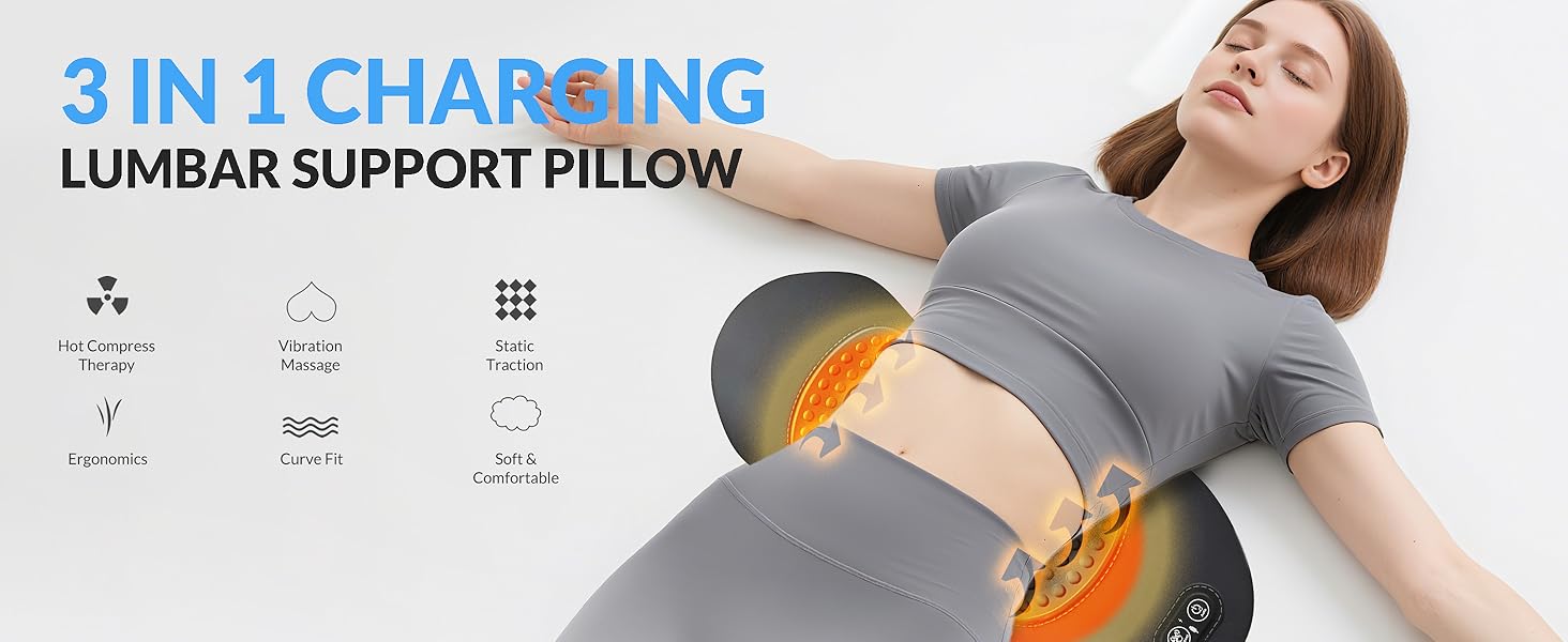 Rechargeable 3 in 1 Back Massager
