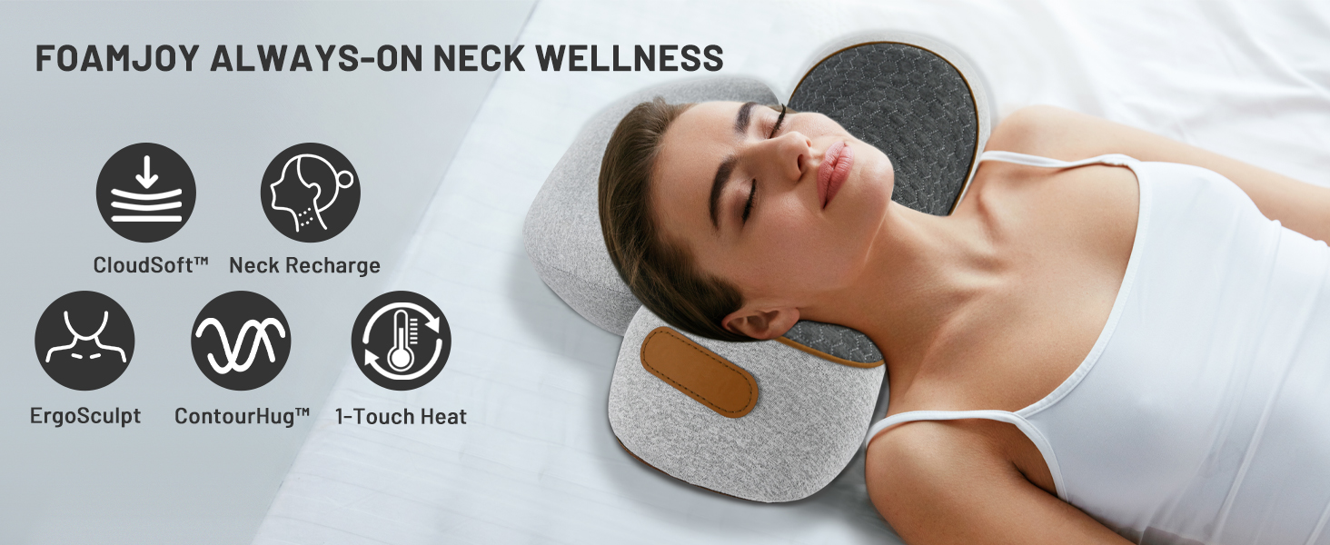fisiorest 3-in-1 neck massager pillow
