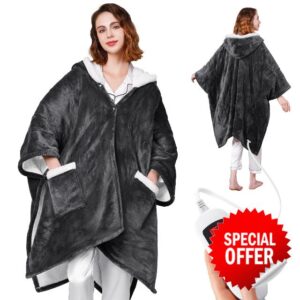 Heated Blanket Wearable - Cozy Gift for Women