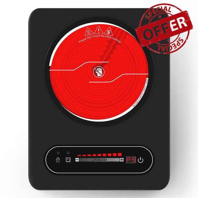 VBGK Single Burner Electric Cooktop