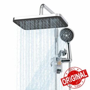 Filtered Shower Head with Handheld Spray Combo