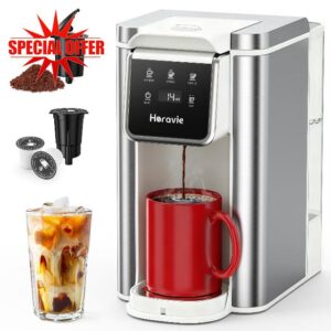 Single Serve Coffee Maker for K-Cup Pod and Grounds