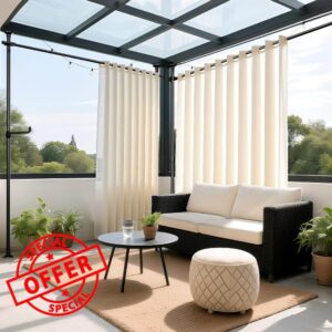 Seamless Room Divider Curtain Rod - No Drilling Space Partition Adjustable Privacy Separator