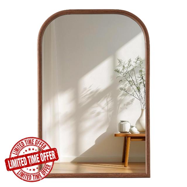 20"x30" Arch Mirror Bathroom Mirror for Wall Mounted