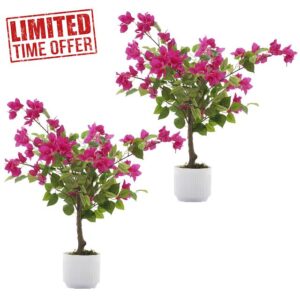 2 Pack Artificial Bougainvillea Tree