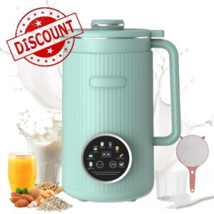 Nut Milk Maker Machine - 8 in 1 Soy Milk Maker Machine 35oz with Self-Cleaning
