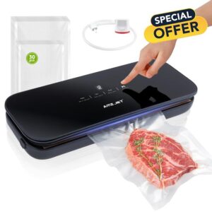 Vacuum Sealer for Food - Tempered Glass Panel