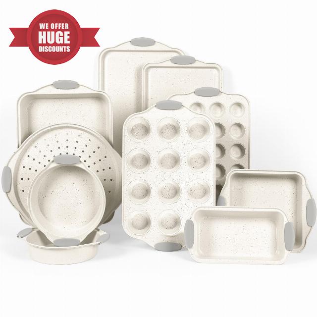 10-Piece Nonstick Baking Pans Set
