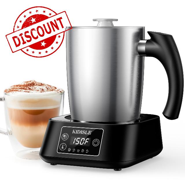 5-in-1 Milk Frother and Steamer