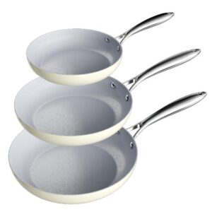 Verel Ceramic Frying Pan Set 3 Piece - 8