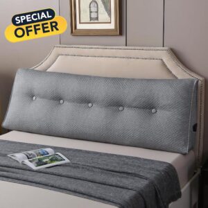 Wedge Headboard Pillow for Bed