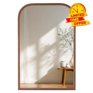24"x36" Arch Mirror Bathroom Mirror for Wall Mounted