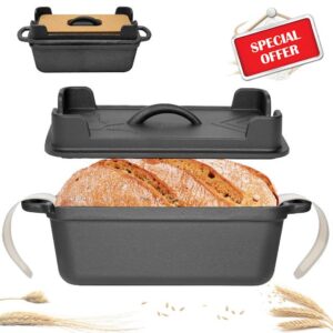 Fortune teller Cast Iron Bread Pan (black)