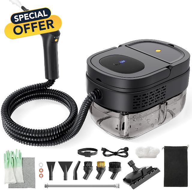 Steam Cleaner for Home 2500W Portable Steam Cleaner for Car