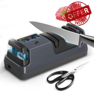 Professional 5-in-1 Electric Knife Sharpener for Kitchen Knives