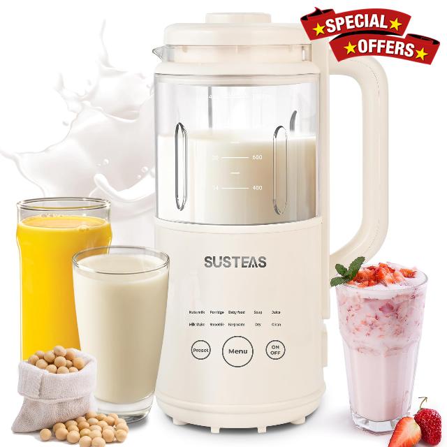 SUSTEAS 10 in 1 Nut Milk Maker Machine