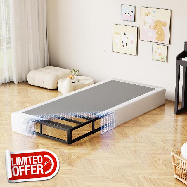 D&H FURNIMMT 7 Inch Twin Size Box Spring